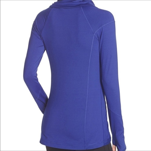 Zella Purple “All Out” Ruched Pullover. Size Small - Picture 12 of 12